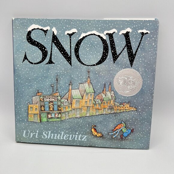Children's Kid Snow Snowflake Winter Holiday Hardcover Book Vintage - Picture 1 of 11